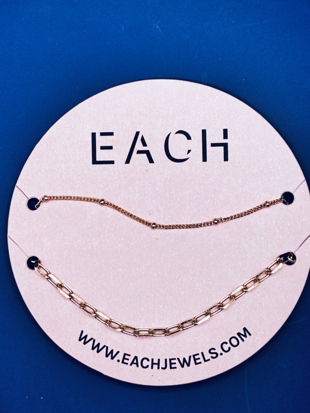 Each Jewels 14kt Gold Plated Necklace Set NWT